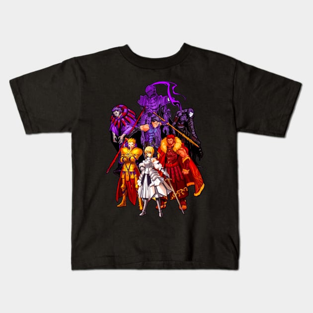 zero two anime Kids T-Shirt by Sparkledoom